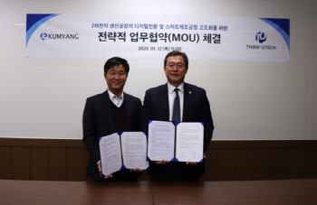 티라유텍, 금양과 2차전지 공장 디지털전환·스마트 제조기술 업무 협약