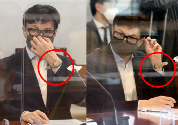 '군용시계 마니아' 한동훈 장관 시계는