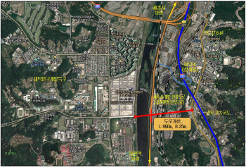 대전시, 대덕특구 동측진입로 건설공사 입찰공고
