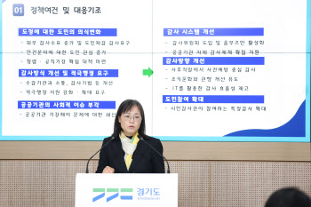 경기도 감사 민주성·독립성 높인다 '감사 4.0' 추진