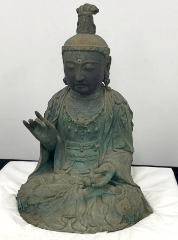 조계종 "금동관음보살좌상, 일본 소유 판결에 유감"…'몰역사적' 비판