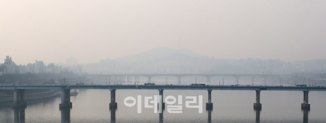 [포토]뿌연 도심