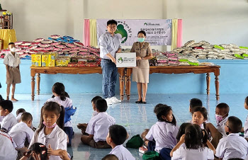 한국결식아동청소년지원協, 태국 초등학교 찾아 봉사활동
