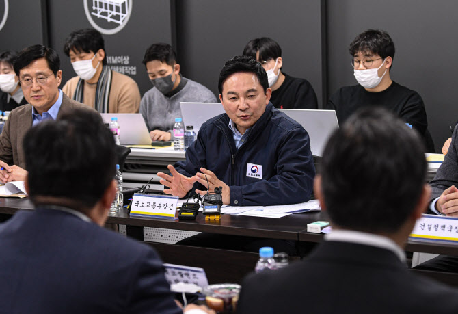원희룡 “건설현장 불법근절 위해 원도급사 적극적인 역할 필요”