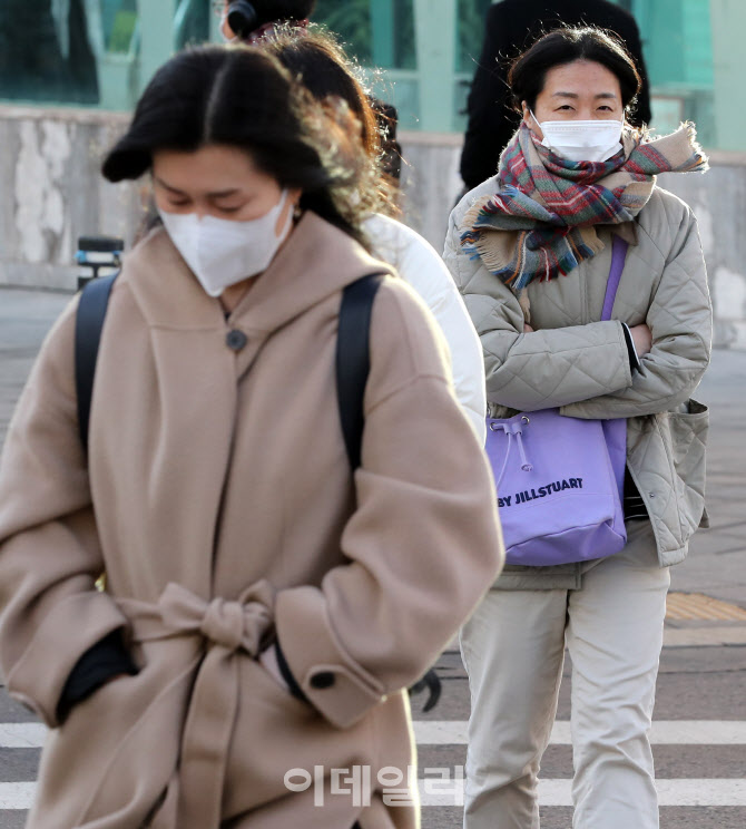 [포토]겨울 끝자락 추위
