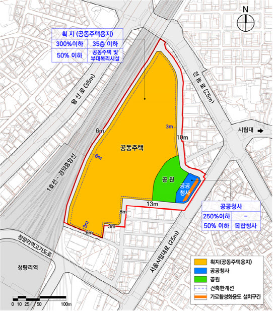 전농9구역, 1100 세대 주거지로 재탄생…"제3종일반주거지역으로 상향"