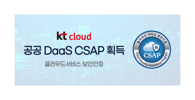 kt cloud ‘공공 DaaS’ CSAP 획득…데스크톱 가상화 속도 붙나