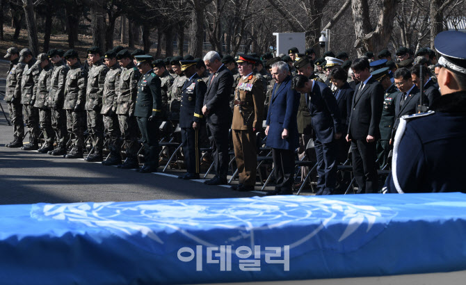 [포토] 70년 만에 귀국하는 미군 전사자