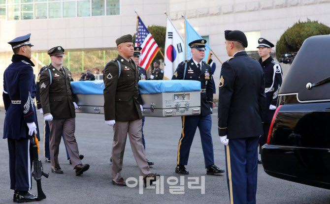 [포토] 70년 만에 고향으로...