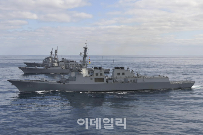 미, 훈련 수역 '동해' 아닌 '일본해' 표기…軍, 미측에 수정 요청