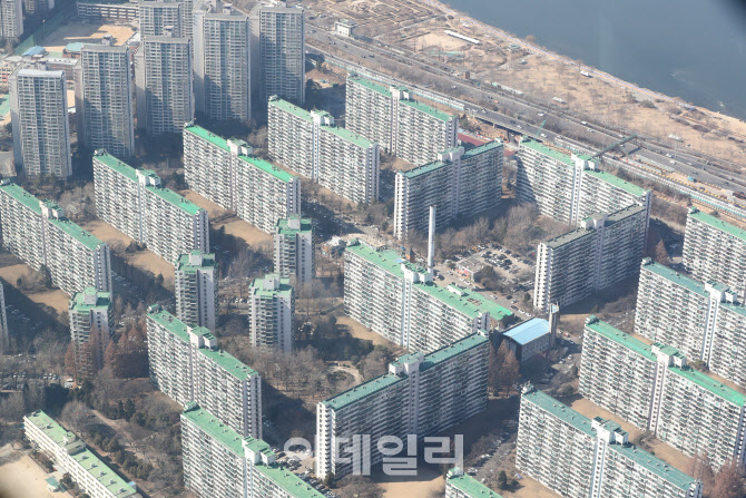 [포토]서울 아파트 매수심리 2주째 상승, 강남3구 오르고 ‘노도강’은 주춤