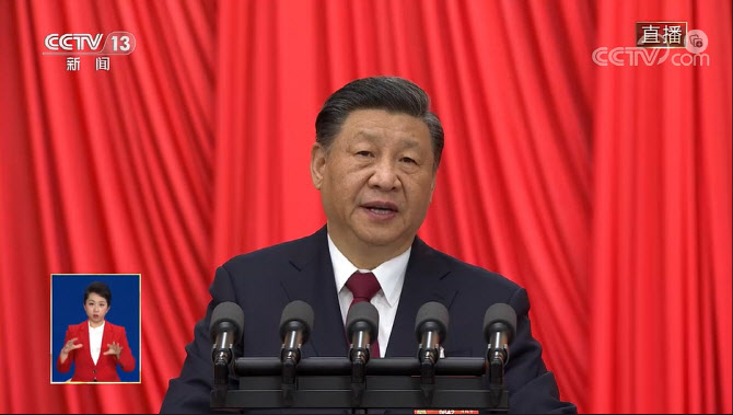 시진핑 “대만 독립·외부 간섭 반대…통일 확고히 추진”
