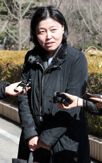 임은정 검사적격심사위 출석…"내부고발자 자르기"