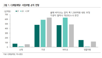 CJ제일제당, 상반기 실적 우려 주가에 선반영…하반기 개선세 기대-하나