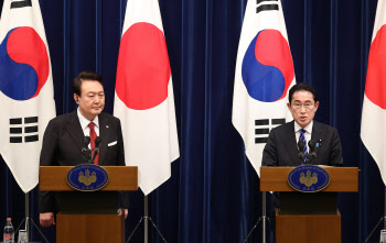 "기시다, 윤 대통령에게 G7정상회의 초청 의사 전달"
