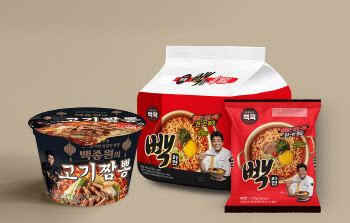 라면도 '백종원의 맛' 통했다…라면 2종 6주만 265만개 판매