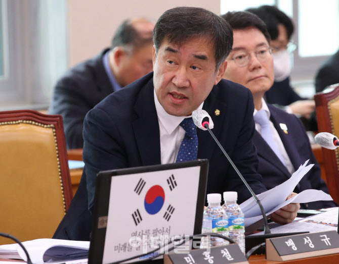 [포토]국토위 전체회의, '질의하는 맹성규 의원'