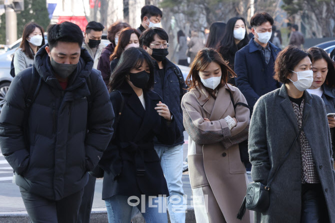 [포토]갑자기 뚝 떨어진 날씨