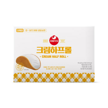 서울우유, 우유크림 베이커리 ‘크림하프롤·도넛’ 2종 출시