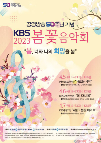 여의도 봄꽃축제, KBS교향악단 클래식 공연 함께 즐긴다