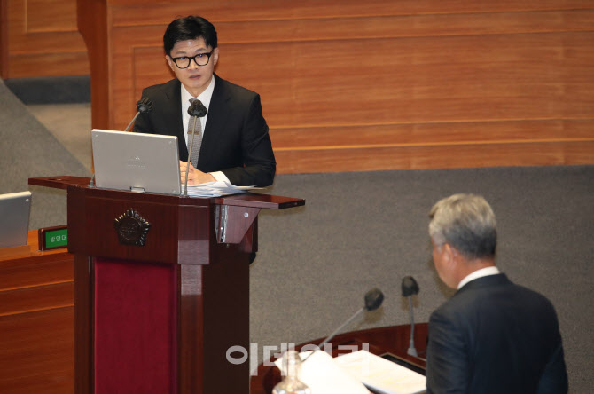 [포토]대정부질문, '답변하는 한동훈 장관'