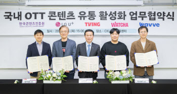 콘진원, 국내 OTT 4사와 '콘고지신' 확대한다