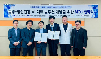 통증으로 인한 우울증 치료에 AI 기술 접목한다