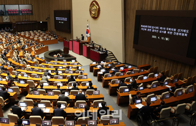 [포토]국회 전원위원회 개의, '선거제도 개선 논의'