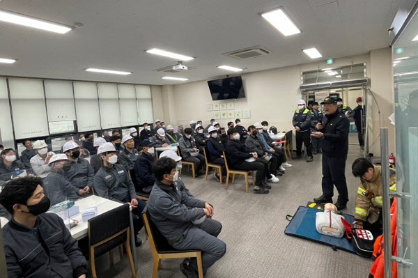 MSS그룹, 소방 훈련 실시… '안전한 사업장 만들기' 행보 지속