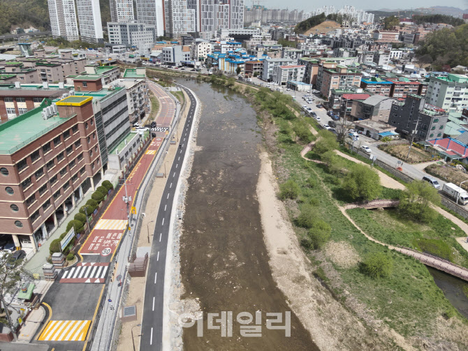 용인시 양지천 산책로 3.52km 전구간 개통.. 경안천까지 이어져