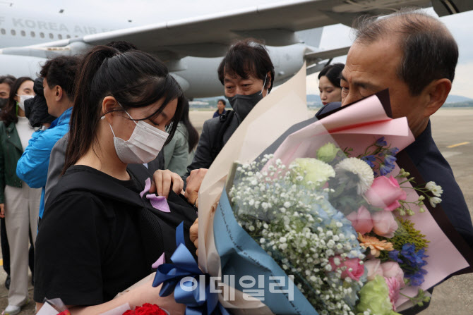 [포토]무사히 귀국한 수단 교민들