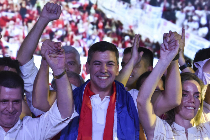 ‘中·대만 대리전’ 파라과이 대선, 친대만 집권여당 후보 당선
