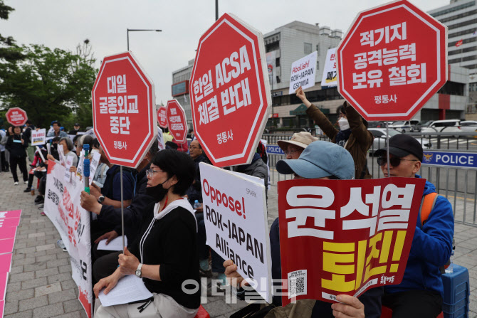 [포토]'대일 굴종외교 중단'