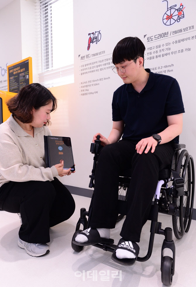 [포토]한국장애인고용공단, 보조공학기기 선보여
