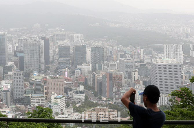 [포토]미세먼지 습격