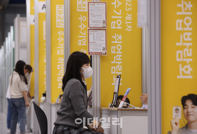 [포토]채용 관련 상담