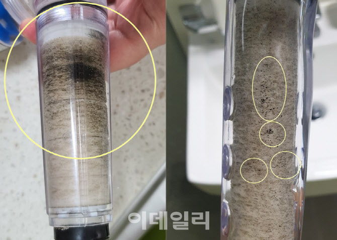 “수돗물 필터 까만데” 이물질 성분 공개 거부한 LH