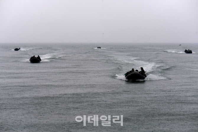 육·해·공군 및 해병대, 국지도발 대응 서북도서 방어 종합 훈련