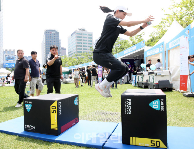 [포토] 체력측정