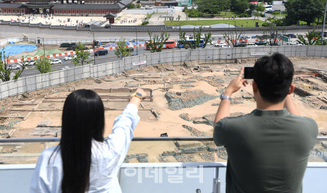 [포토조선 시대 관청 의정부 터 현장 공개