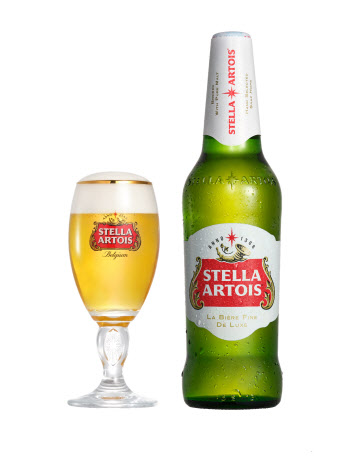 벨기에 맥주 '스텔라 아르투아', 500㎖ 병맥주·전용잔 선봬