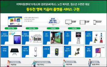 동두천시, 스마트기술 접목 청소년·노인 행복플랫폼 구축