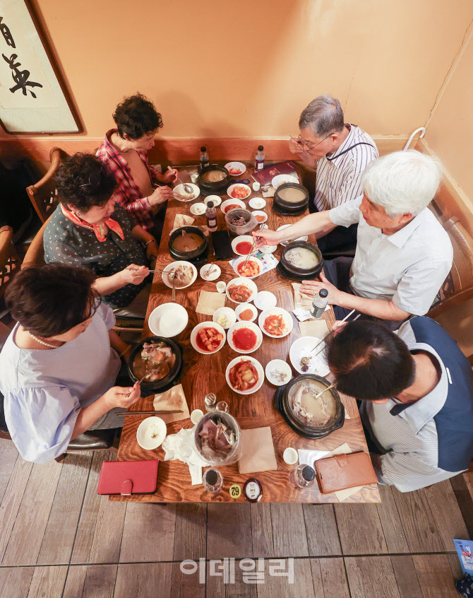 [포토] 복날 음식은 역시 삼계탕