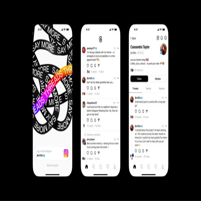 출시 닷새 만에 1억 명? 현시점 가장 뜨거운 SNS '스레드(Threads)'