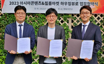 마이스링크, 부산국제영화제·하나투어ITC 3자 업무협약