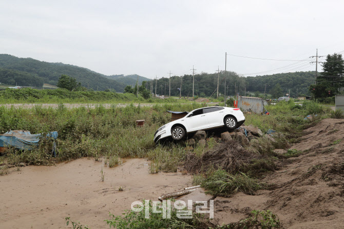 [포토]수해피해의 흔적