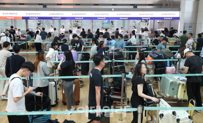 [포토]북적이는 인천국제공항