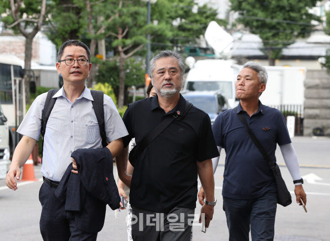 [포토] 헌법재판소 도착하는 유가족협의회
