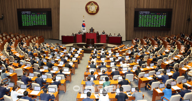 [포토]하천법 일부개정법률안 가결