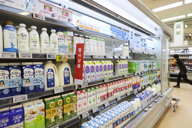 흰우유 1ℓ ‘3000원’ 우려에…정부, 유업체 만나 "과도한 인상 자제"